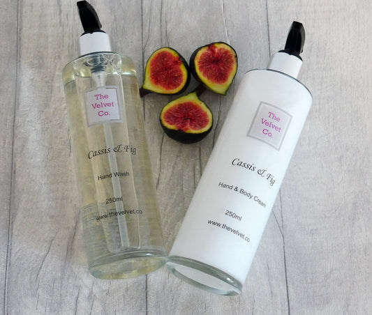 Cassis & Fig Hand Wash and Hand/Body Cream Set