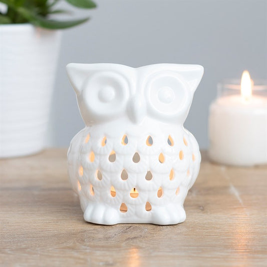 Ceramic Owl Wax & Oil Ceramic Warmer