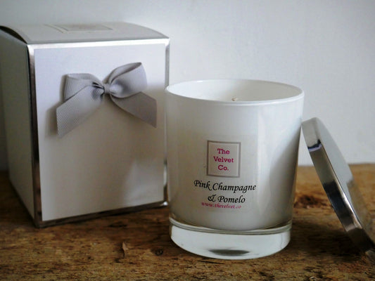 Pink Champagne & Pomelo Candle